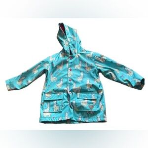 Hatley Kids Llama Raincoat – Size 5